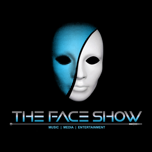 Mask logo with the title 'The Face Show'