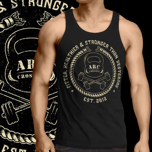 CrossFit t-shirt with the title 'Arc Crossfit Shirt'