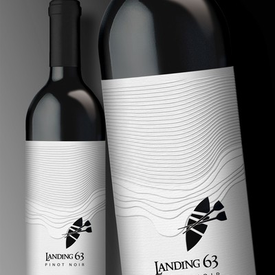 Wine Label for Landing 63