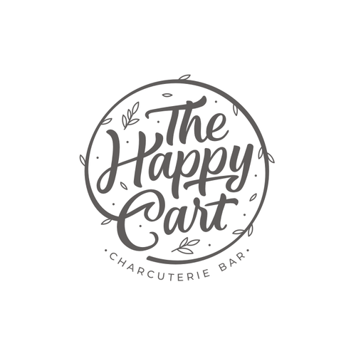 Bridal design with the title 'The Happy Cart'