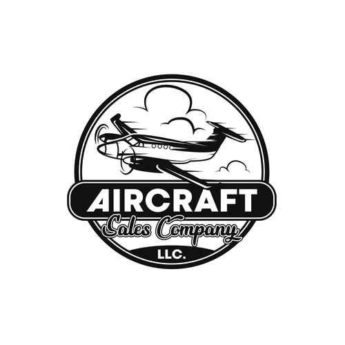 Cloud brand with the title 'Aircraft logo'