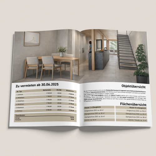 Design with the title 'DESIGN Brochure'