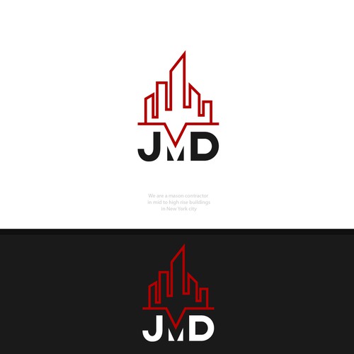 Mason logo with the title 'Minimalist design for JMD.'