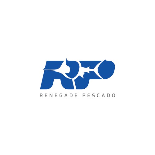 Marlin logo with the title 'Renegad Pescado Logo'