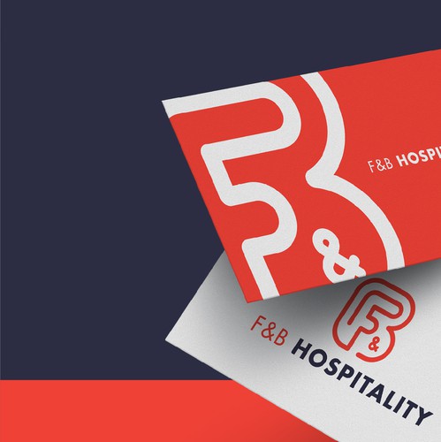 Hospitality design with the title 'F&B HOSPITALITY'