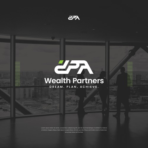 Best design with the title 'DPA Wealth Partners'