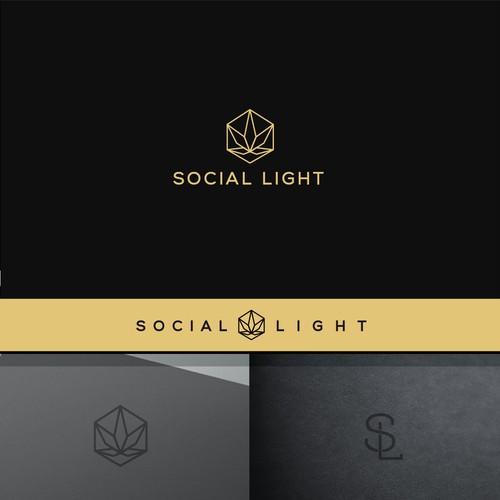 Pharmacy logo with the title 'Social Ligth'