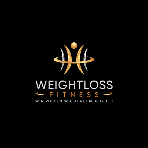 Fitness brand with the title 'Luxury logo for Weightloss Fitness'