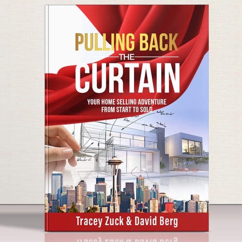Real estate book cover with the title 'Pulling Back the Curtain'
