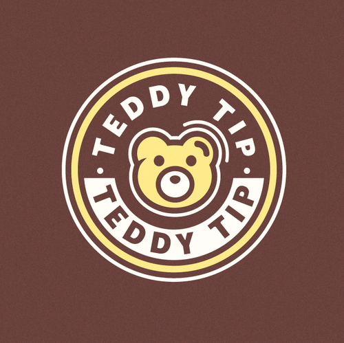 Bear claw logo with the title 'TEDDY TIP'
