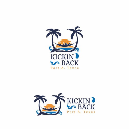 Relaxing design with the title 'Fun and Relaxing Logo'