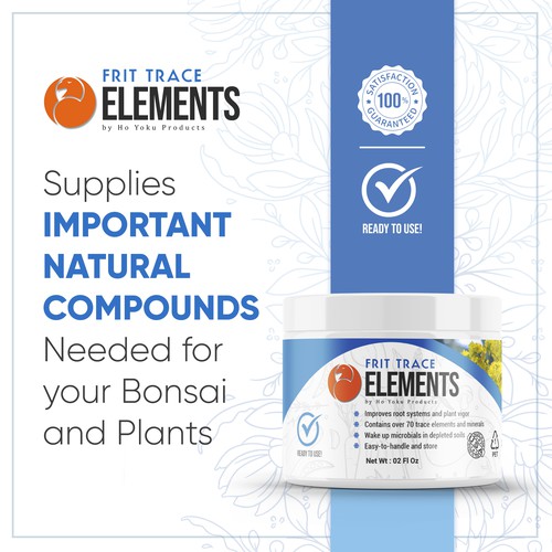 Bonsai design with the title '1-1 Project for Amazon Listing Images'