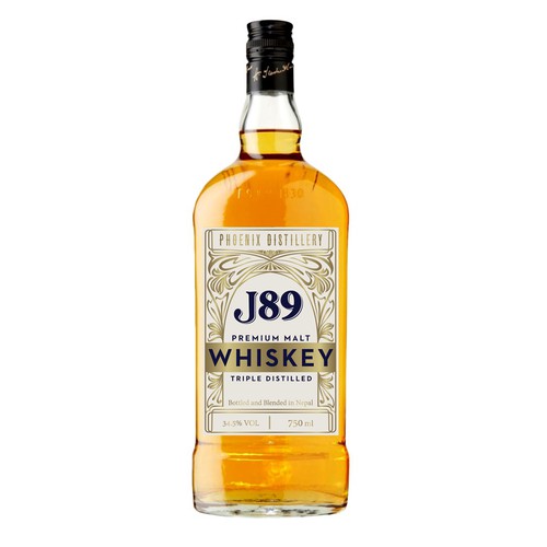 Art Deco label with the title 'label for Whiskey'