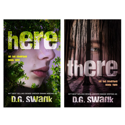 Dreamy design with the title 'Book Cover Contest Entry'