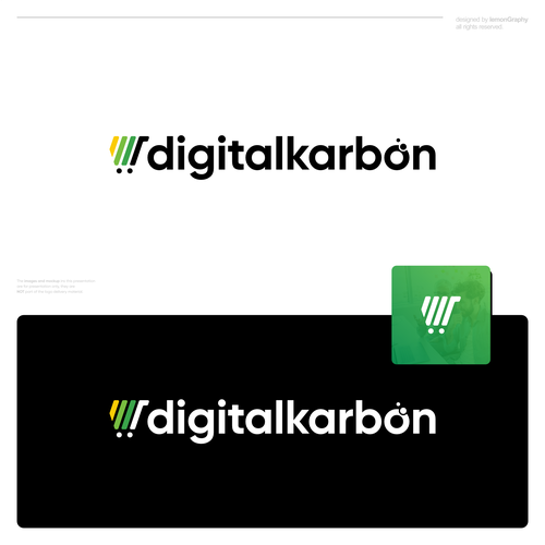 Market logo with the title 'Digital Karbon'