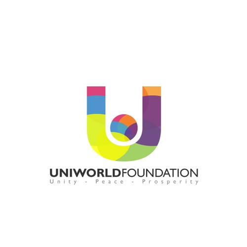 Nonprofit brand with the title 'Create a logo for World Unity'