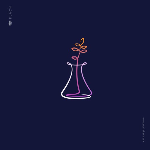 Office design with the title 'Luxuriously organic logo for a professional organizing business.'