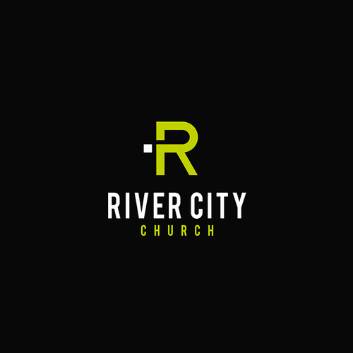 Church logo with the title 'Logo concept for River City Church'