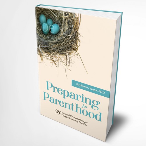 Nest design with the title 'Book cover design'