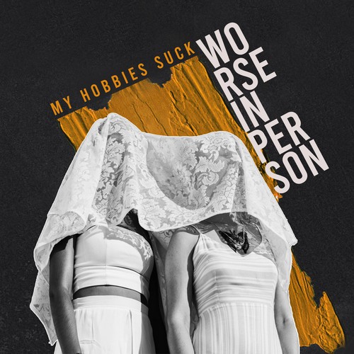 Collage design with the title 'cd cover'