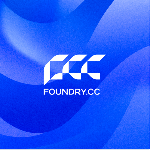 Cutting-edge design with the title 'Foundry CC Logo'