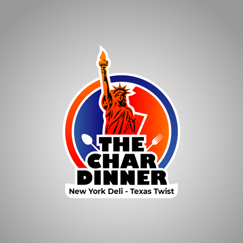 New York logo with the title 'The Char Dinner Logo '