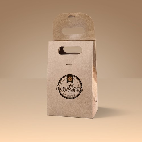 Sticker logo with the title 'Caribbean Cookie Company'