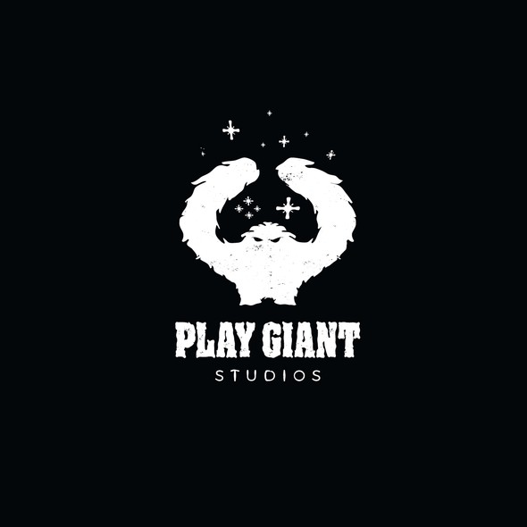 Joystick design with the title 'Play Giant Studios'