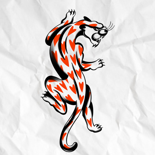 Tattoo artwork with the title 'Tattoo design'