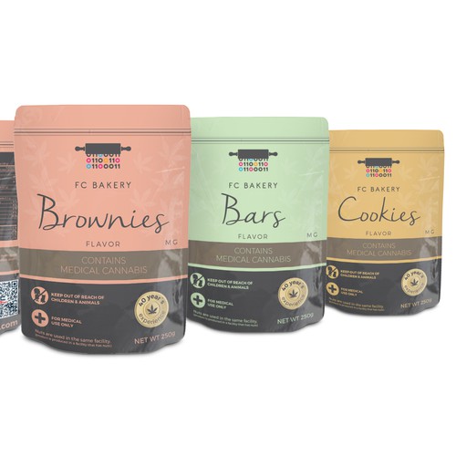 Bar design with the title 'Bakery'