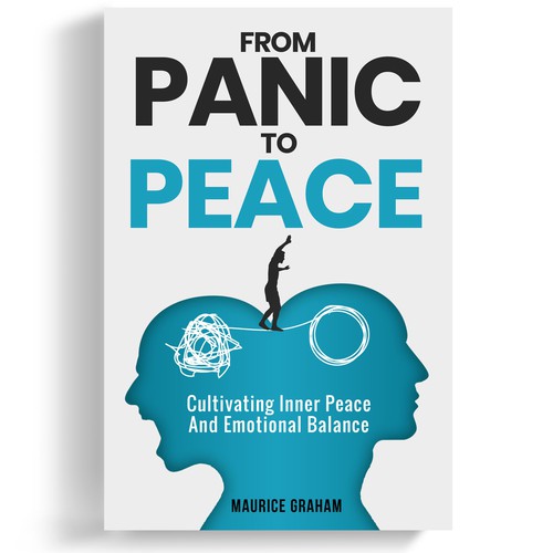 Psychology book cover with the title 'From Panic to Peace'