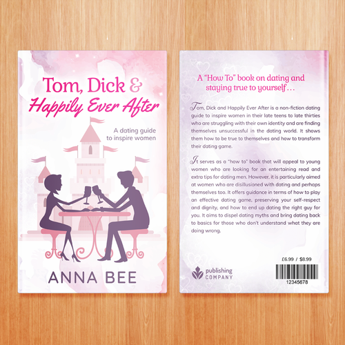 Romantic design with the title 'Whimsical Book Design'