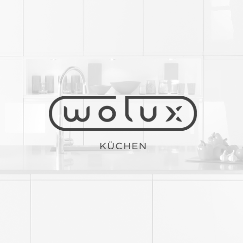 Bathroom design with the title 'Wolux'