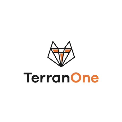 Fox brand with the title 'Terran One logo concept'