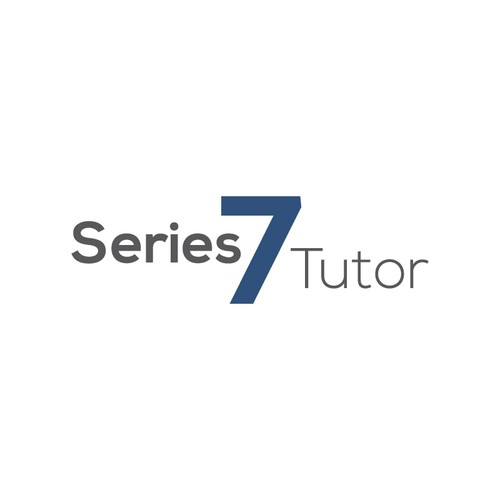 Teacher logo with the title 'Logo for Series 7 Tutor'