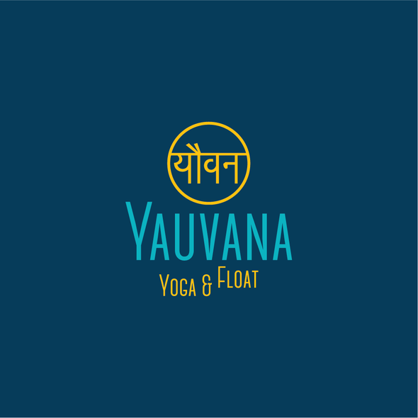 Float logo with the title 'Yoga logo.'