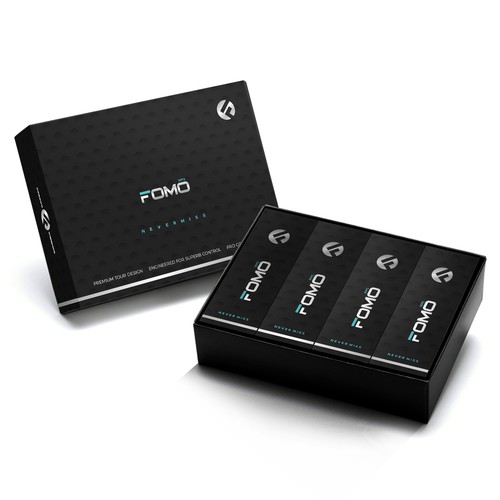 Sport packaging with the title 'Golf Ball Packaging'