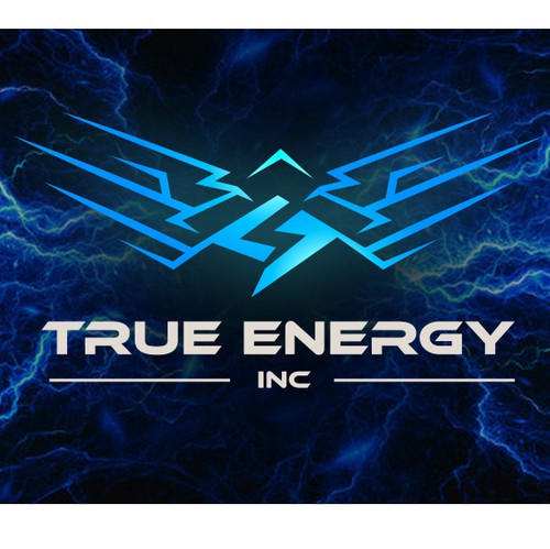 Electrical logo with the title 'Bold logo for an electrical company.'