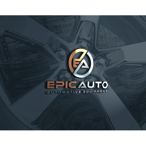 Automotive brand with the title 'Logo & Brand identity Pack design for Epic Auto Brand'