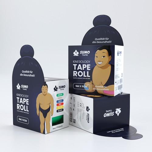 Sport packaging with the title 'Packaging Design'