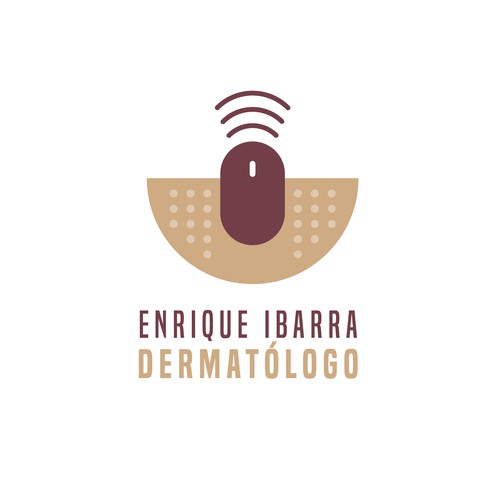 Dermatology logo with the title 'Logo for Online Dermatology Consult'