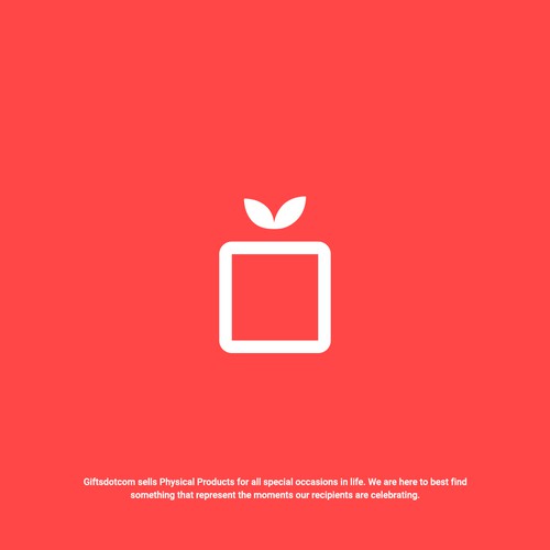 Gift logo with the title 'Giftsdotcom'