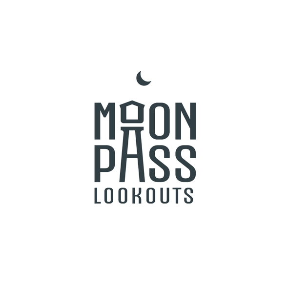Airbnb design with the title 'Moon Pass Lookouts'