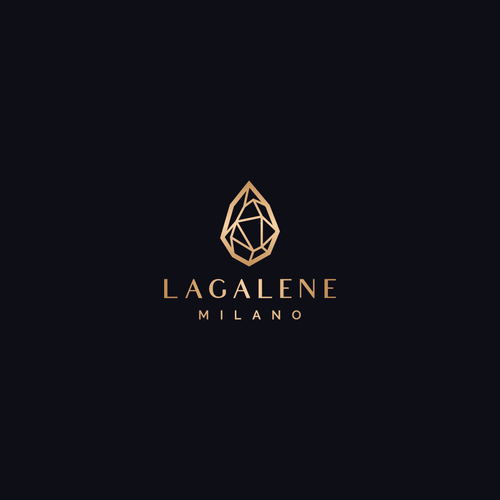 Stone design with the title 'LAGALENE'