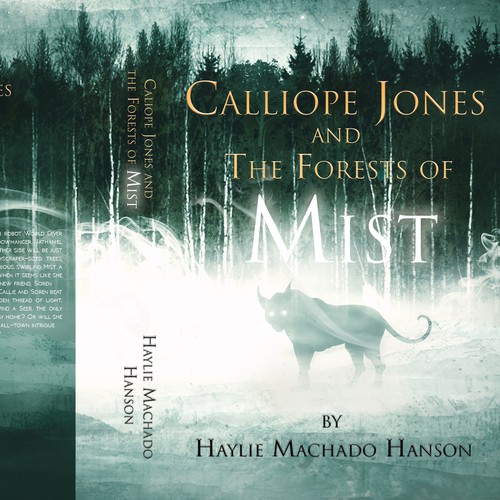 Series book cover with the title 'Calliope Jones and The Forest of Mist'