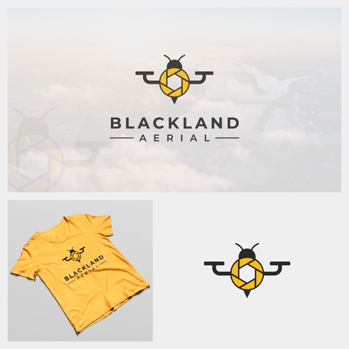 Shutter logo with the title 'Blackland Aerial'