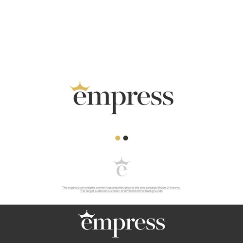 Shoe logo with the title 'Empress'