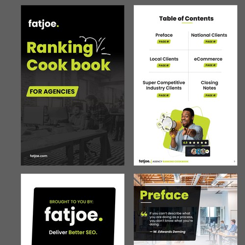 White paper design with the title 'Booklet'