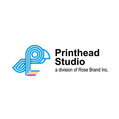 Print design with the title 'Printhead Studios'