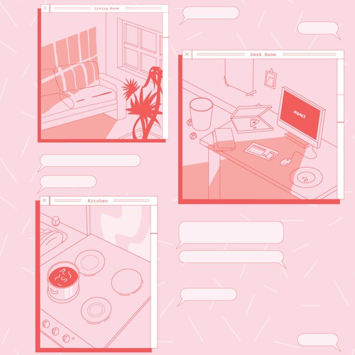 Background artwork with the title 'BACKGROUND COVER'